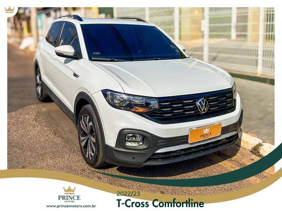 VOLKSWAGEN T-CROSS 1.0 200 TSI TOTAL FLEX COMFORTLINE AUTOMÁTICO VOLKSWAGEN T-CROSS 1.0 200 TSI TOTAL FLEX COMFORTLINE AUTOMÁTICO
